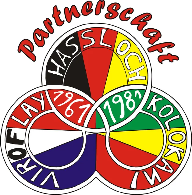 Partnerschaftslogo Viroflay-Haßloch-Kolokani | Foto: Jürgen Vogt