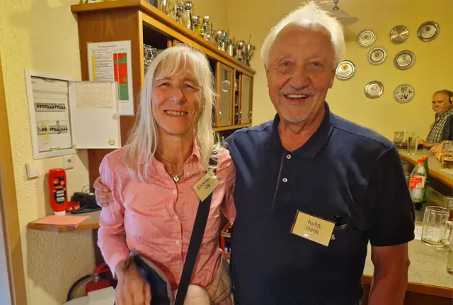 Ute Enzenauer und Hans Kuhn | Foto: Jockel Faulhaber