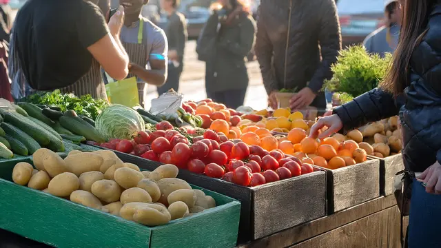 Auf den Markt | Foto: Heike Schwitalla