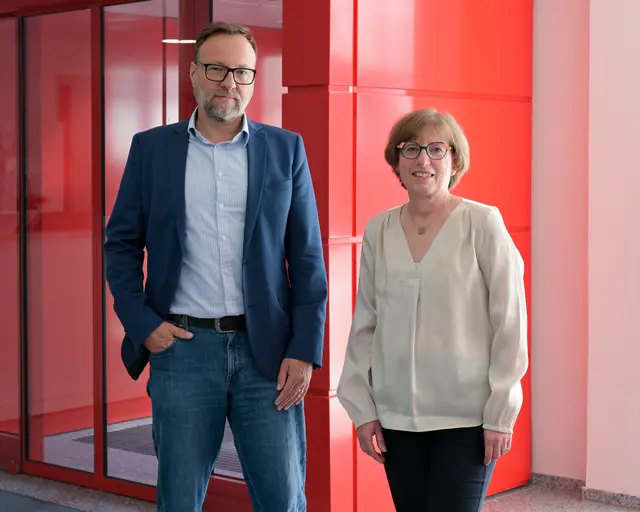 Markus Bennemann und Barbara Aßmann wollen den Caritasverband Speyer aus der Krise führen | Foto: Klaus Landry