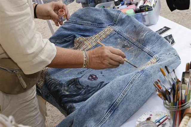 Der Kunsthandwerkermarkt.  | Foto: Pressestelle FT/Zimmermann