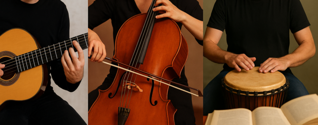 „Words on Strings“ – Neues Literatur- und Musikfestival in Bellheim | Foto: Heike Schwitalla - erstellt mit KI