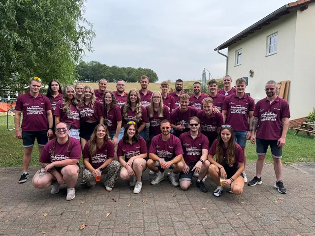 Die rührige und kreative Dörnbacher Kerwejugend | Foto: OG Dörnbach