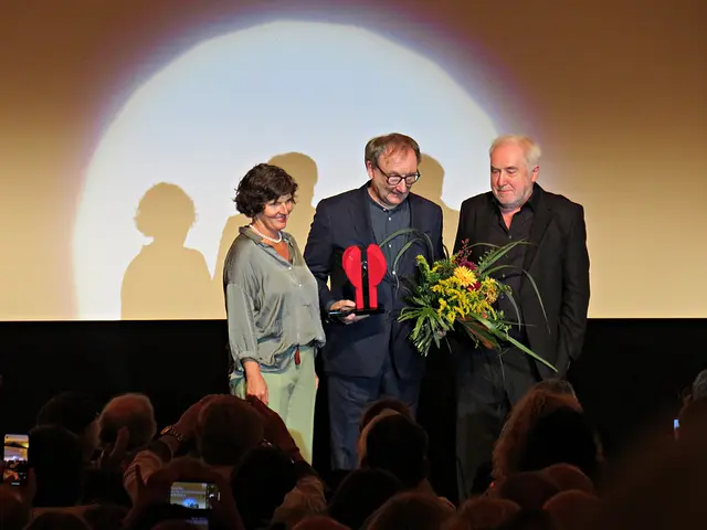 Daniela Kötz, Rainer Bock und Dr. Michael Kötz bei der Preisverleihung | Foto: Brigitte Melder