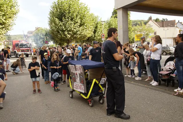 Die Altenglaner Löschzwerge | Foto: Anja Stemler