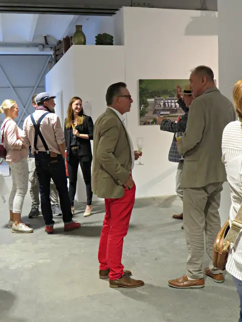 Herr in roter Hose hatte Geburtstag | Foto: Brigitte Melder