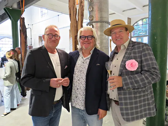 Franz Josef Reindl, Mathias Berkel und Christian Wahl | Foto: Brigitte Melder