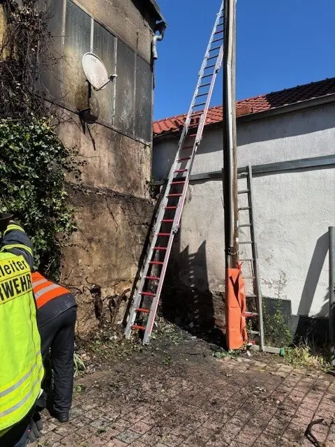 Brand in Kandel  | Foto: Polizei