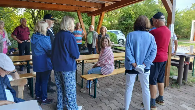 Bild von Rudi Eichenlaub
Abteilungsleiterin Birgit Molter bei ihrer Begrüßungsrede | Foto: eingestellt von Rudi Eichenlaub