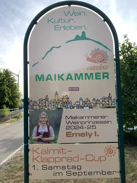 Der Klapprad-Cup in Maikammer findet immer am ersten Samstag statt und das Ziel ist die Kalmit | Foto: Michael Sonnick