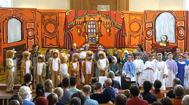 Kindermusicalaufführung | Foto: Wilhelm Haarde