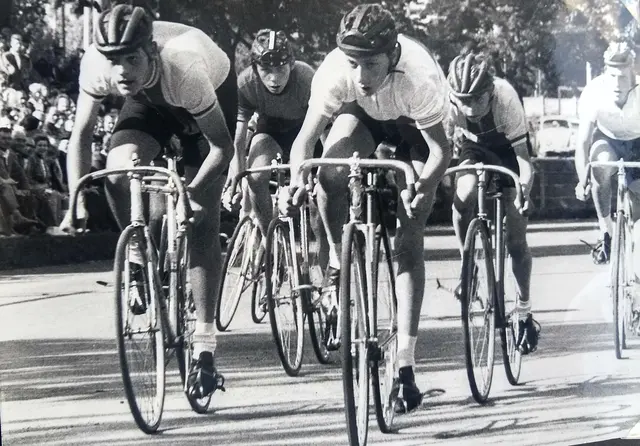 Aschenbahnrennen 1965 in Landau | Foto: Willie Zinnkann