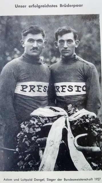 Die Gebrüder Dangel bestimmten schon früh den Deutschen Radsport | Foto: RSV Landau - Mörlheim