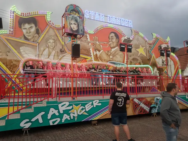 Der „Star Dancer“ sorgte im Vorjahr auf dem Kerweplatz in Niedermoschel für Action | Foto: OG Niedermoschel