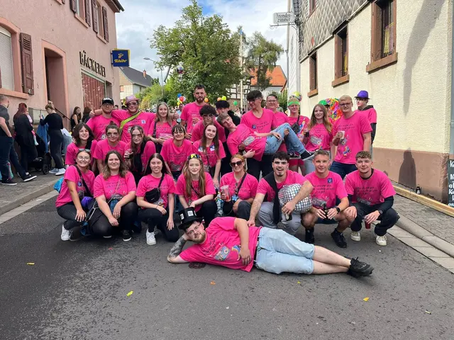 Die Straußjugend Münchweiler freut sich auf die Kerwe 2025 und sorgt mit viel Engagement für Stimmung und Gemeinschaft | Foto: OG Münchweiler an der Alsenz