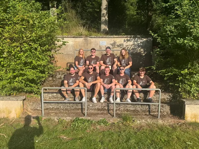 Die Gonbacher Straußborsch- und -mäd 2025 freuen sich auf die Kerwe | Foto: OG Gonbach