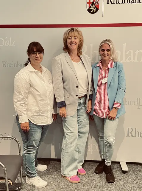 Die Gemeindeschwestern plus von links:
Sabrina Rech, Maren Schneider, Tammy Goff | Foto: Maren Schneider