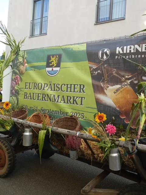 Beim Messeumzug in Kusel hat Konken schon mal die Werbetrommel gerührt | Foto: Anja Stemler