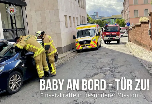 Polizei und Feuerwehr waren schnell zur Stelle, um die missliche Situation zu beenden | Foto: Polizeipräsidium Westpfalz