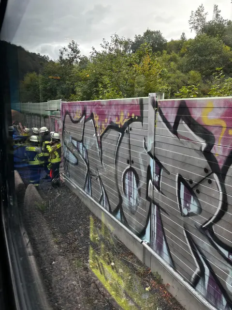 Vorfall auf der Bahnstrecke zwischen Neustadt und Kaiserslautern | Foto: Francesca Venturella