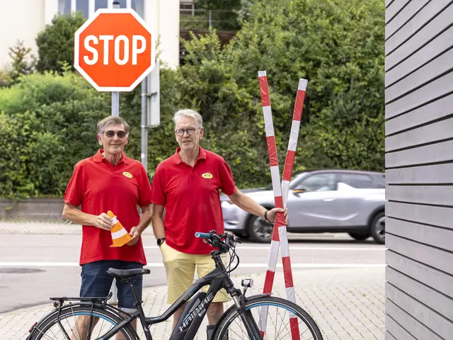 Die beiden Coaches vom Radsport-Team Kraichgau. V. l. nach r. Gerhard Öfner und Fred Lenz,E-Bike-Instructor | Foto: G. Öfner