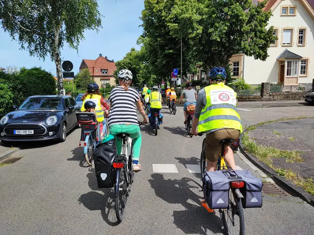 Die Kidical Mass ist eine weltweite Bewegung und hat Kinder und nachhaltige Mobilität im Fokus. | Foto: Bündnis Mobilitätswende Neustadt