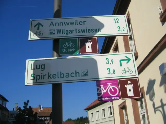 Hier beginnt die Umleitung in Hauenstein | Foto: E. Vortanz