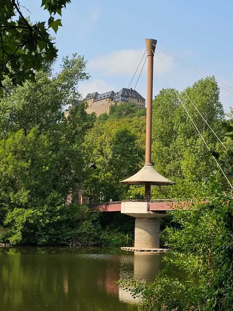 Blick auf die Ebernburg | Foto: Ich