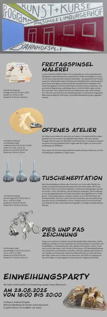 Foto: Alle Bilder: Malschule Limburgerhof - Kunst und Kurse