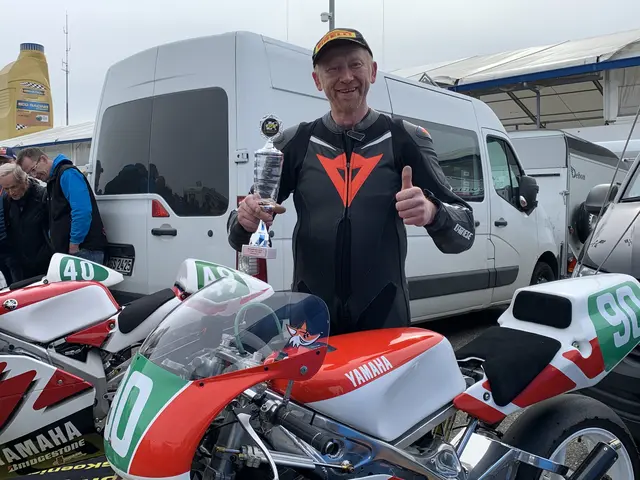 Yamaha-Pilot Gerd Ronellenfitsch freute sich über den zweiten Platz im Vorjahr auf dem Hockenheimring | Foto: Michael Sonnick