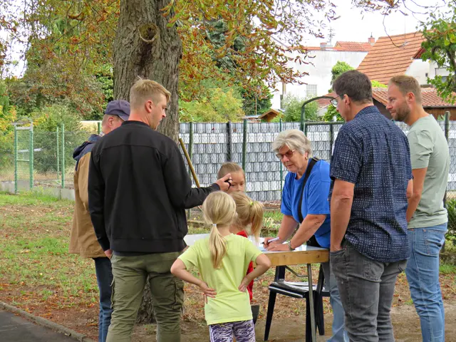 Zeitnehmer beim Sprint | Foto: Brigitte Melder