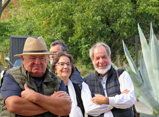 Aha, das Ehepaar Kaeshammer war etwas verspäteet eingetroffen | Foto: Brigitte Melder