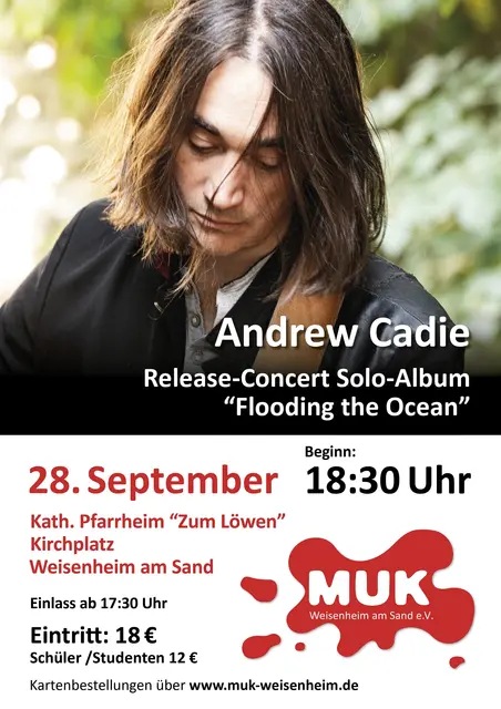 Andrew Cadie "Flooding the Ocean" beim MUK | Foto: MUK Weisenheim am Sand e.V.