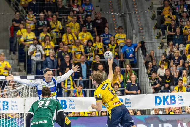 Tim Nothdurft beim 7 Meter | Foto: Wolfgang Neuberth