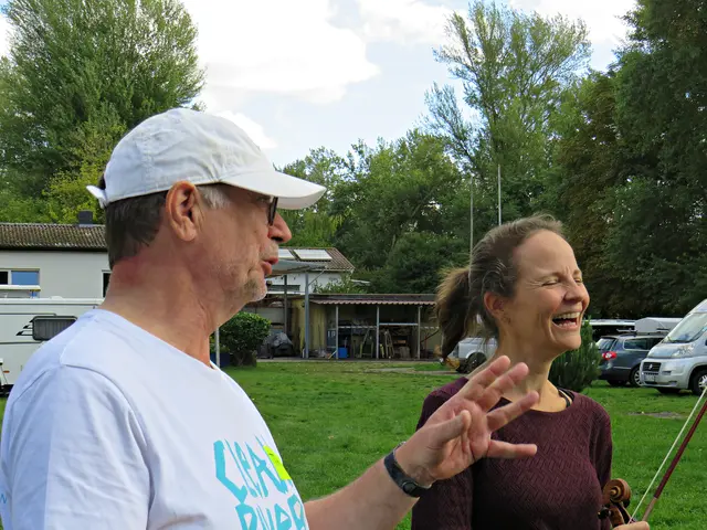 Dr. Grommes und Streicherin hatten Spaß | Foto: Brigitte Melder