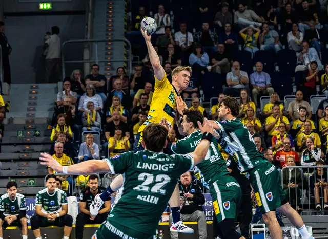 Haukur Thrastarson nicht zu Halten  | Foto: Wolfgang Neuberth