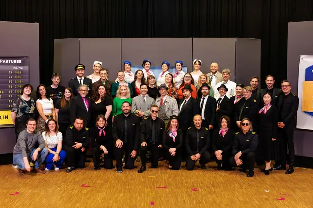 Das Ensemble der Musicalgroup im Mai 2025 | Foto: Musicalgroup e.V, Fotograf: Harald Koch