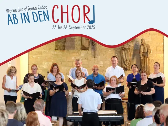 Der Dekanats-Pop-Chor Bruchsal im Juli 2025  | Foto: Simone Staron