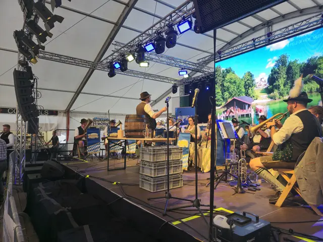 Die Blaskapelle sorgt für Unterhaltung. | Foto: Gemeindeverwaltung Haßloch