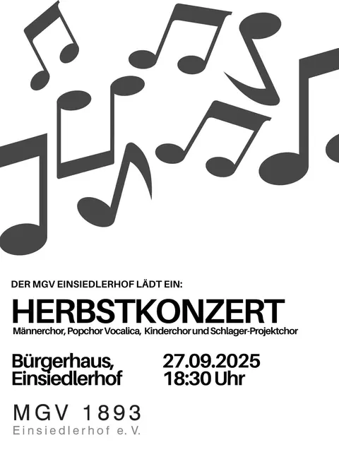 Herbstkonzert des MGV | Foto: Moritz Behncke
