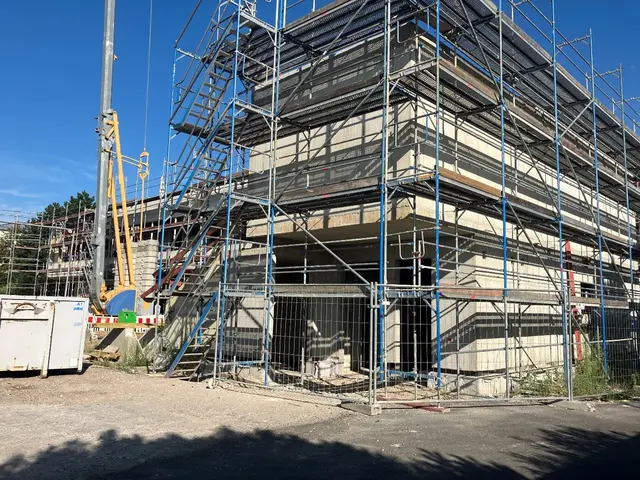 Der Mensabau in Kandel - zum Richtfest sit die Bevölkerung herzlich eingeladen | Foto: Stadt Kandel/gratis