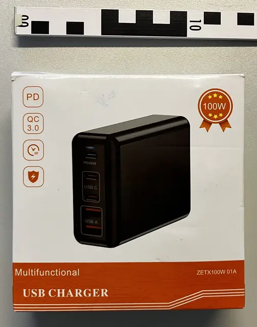Dieses USB-C-Ladegerät ist nicht sicher. | Foto: SGD Süd