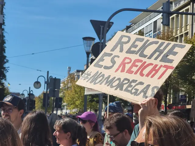 "Reiche es reicht #NoMoreGas" | Foto: BAS