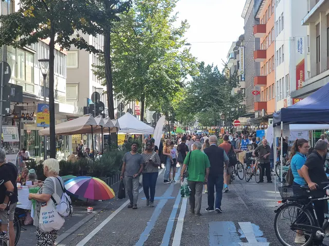 Der Parking Day war gut besucht.  | Foto: BAS