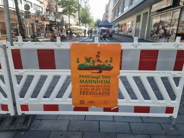 Die Fressgasse war für den Parking Day für den Autoverkehr gesperrt. | Foto: BAS