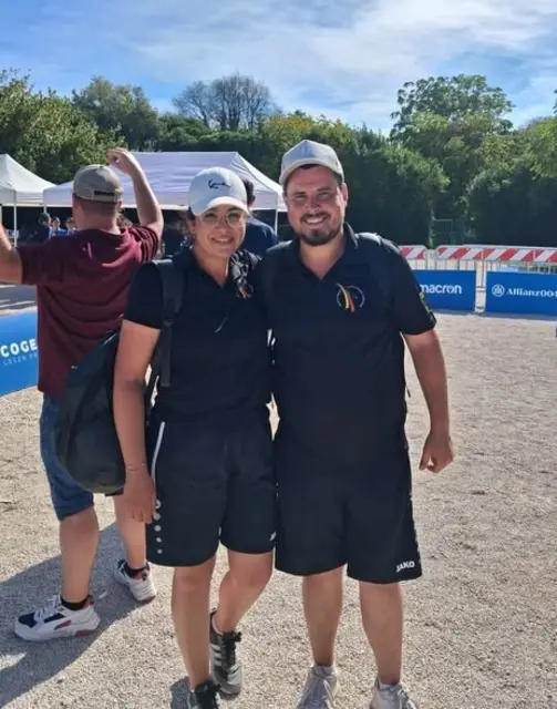 Verloren und doch happy - großer Sport. Toll Ihr Beiden. | Foto: DPV