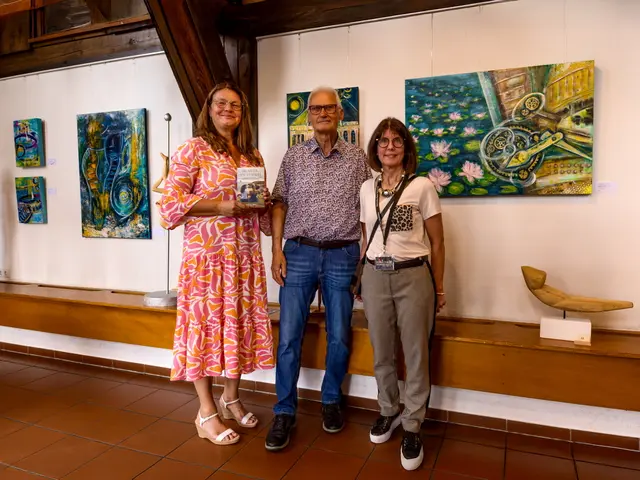 Helen M. Sand, Rudolf Sichling und Birgit Weinerth | Foto: Johann-Peter Melder