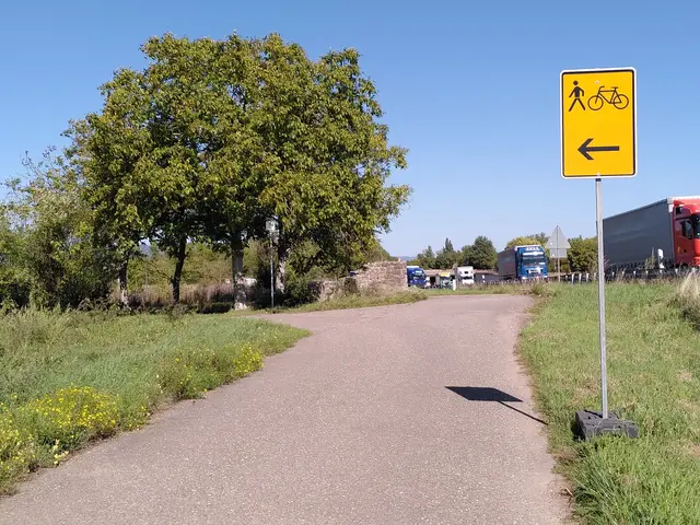 So ist die Umleitung Richtung Birnbach (Zentrum) beschildert, auch in Gegenrichtung | Foto: E.Vortanz (adfc)