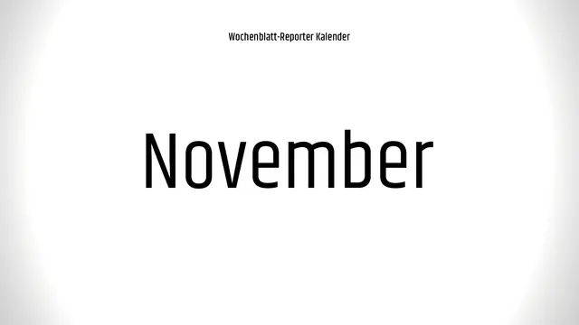 Hier beginnen die Abstimmungsfotos für den Monat November. | Foto: red