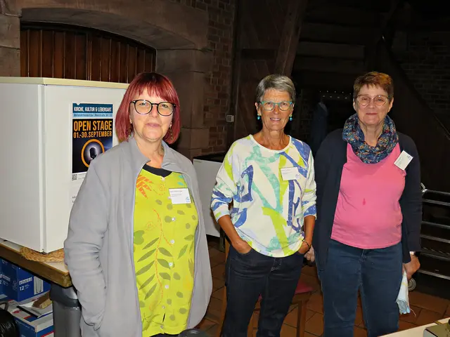 Die drei Damen vom Lutherplatz | Foto: Brigitte Melder